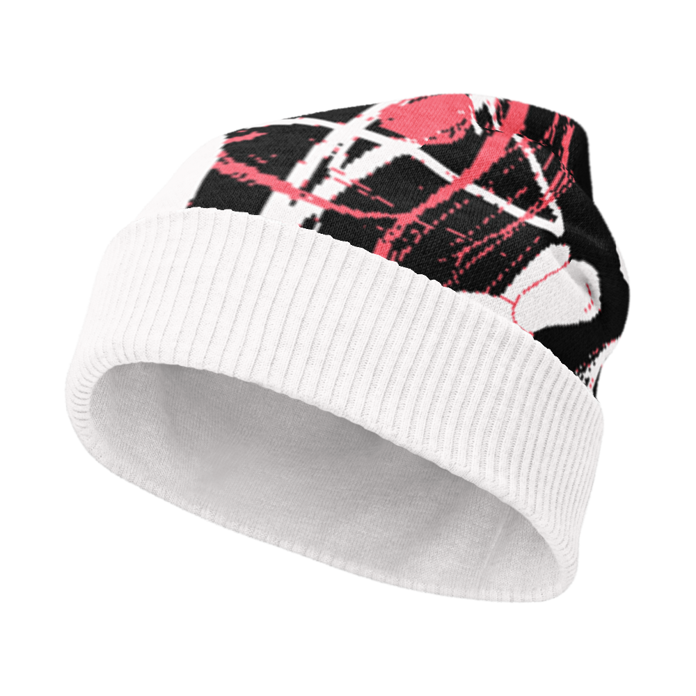 BUNNY CHAOS - BLACK - BEANIE