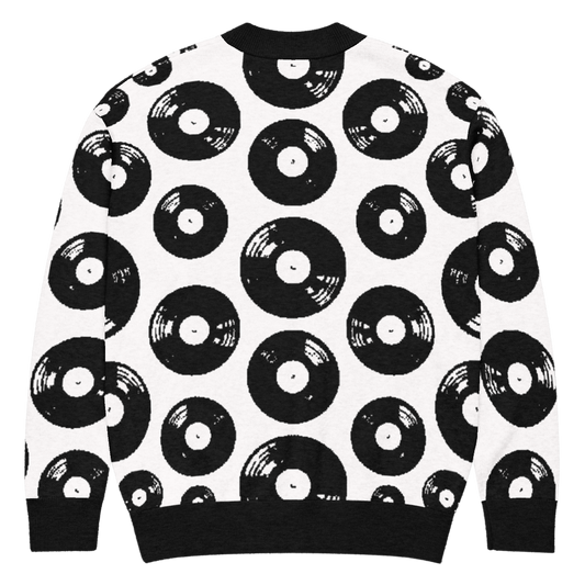 DISKI - B&W - KNITTED CARDIGAN