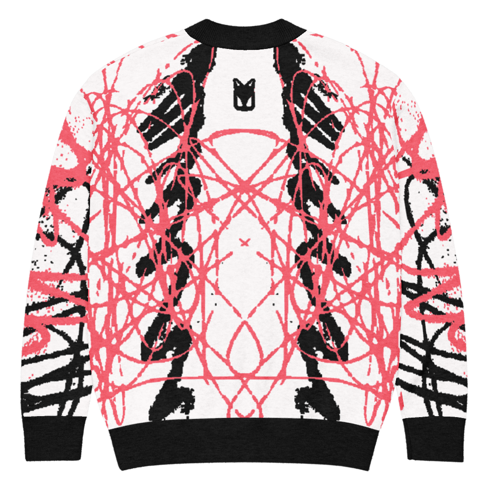 SNAP - PINK - KNITTED CARDIGAN