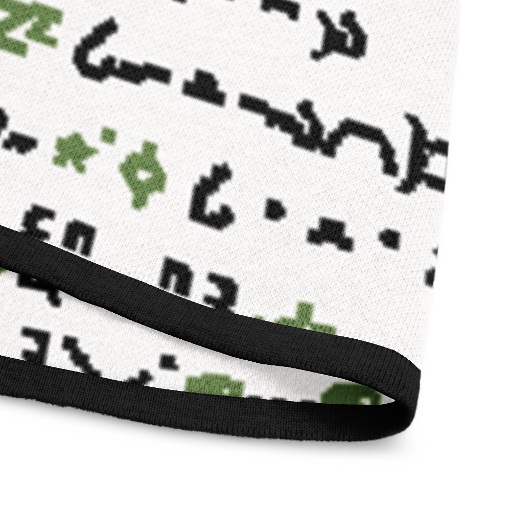 QWERTY - GREEN - KNITTED T-SHIRT
