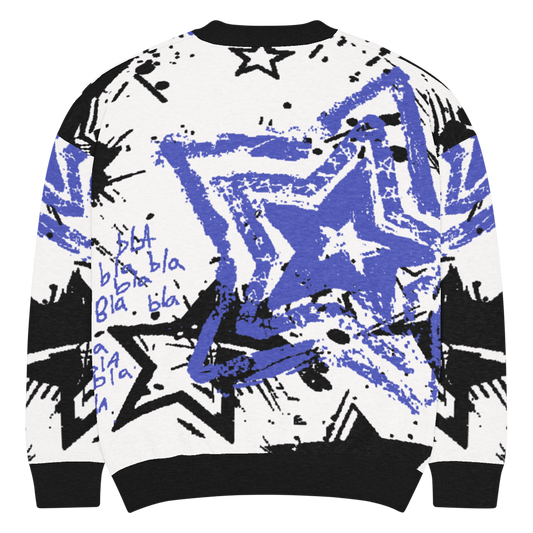 BLA-BLA - BLUE - SWEATER