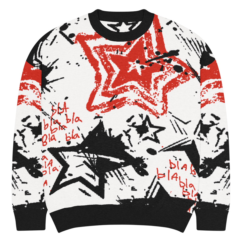 BLA-BLA - RED - SWEATER