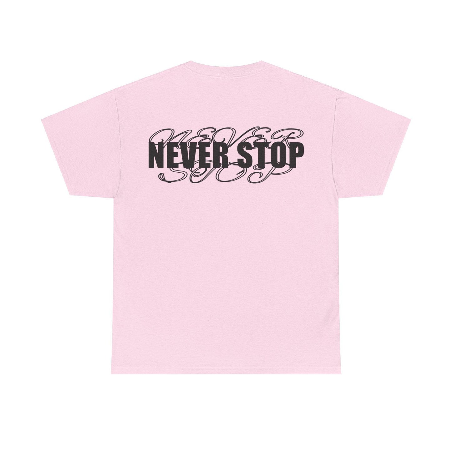 NEVER STOP - LIGHT EDITION T-SHIRT