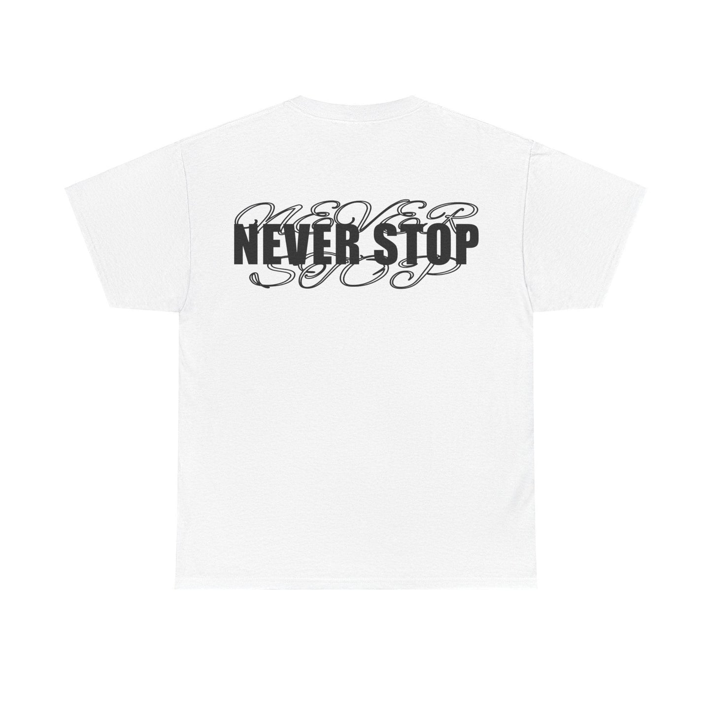 NEVER STOP - LIGHT EDITION T-SHIRT