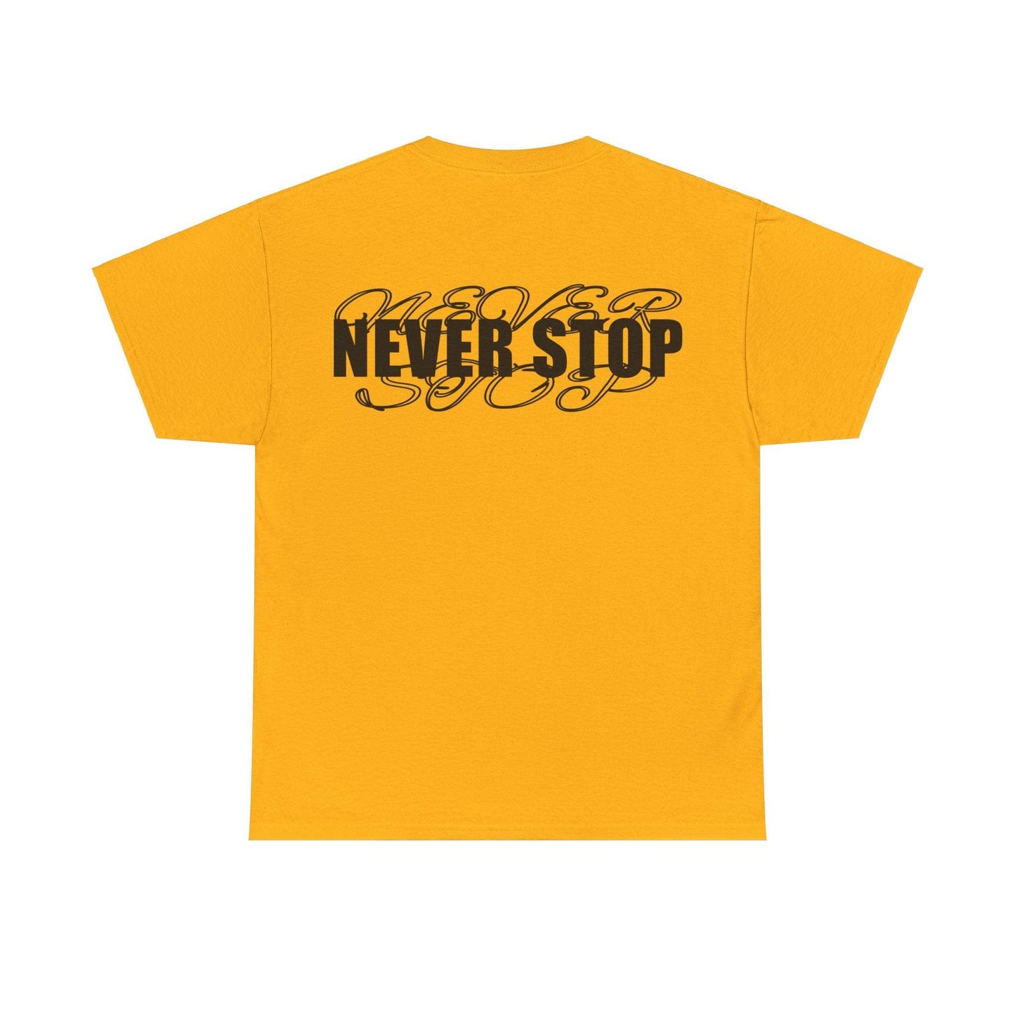 NEVER STOP - LIGHT EDITION T-SHIRT