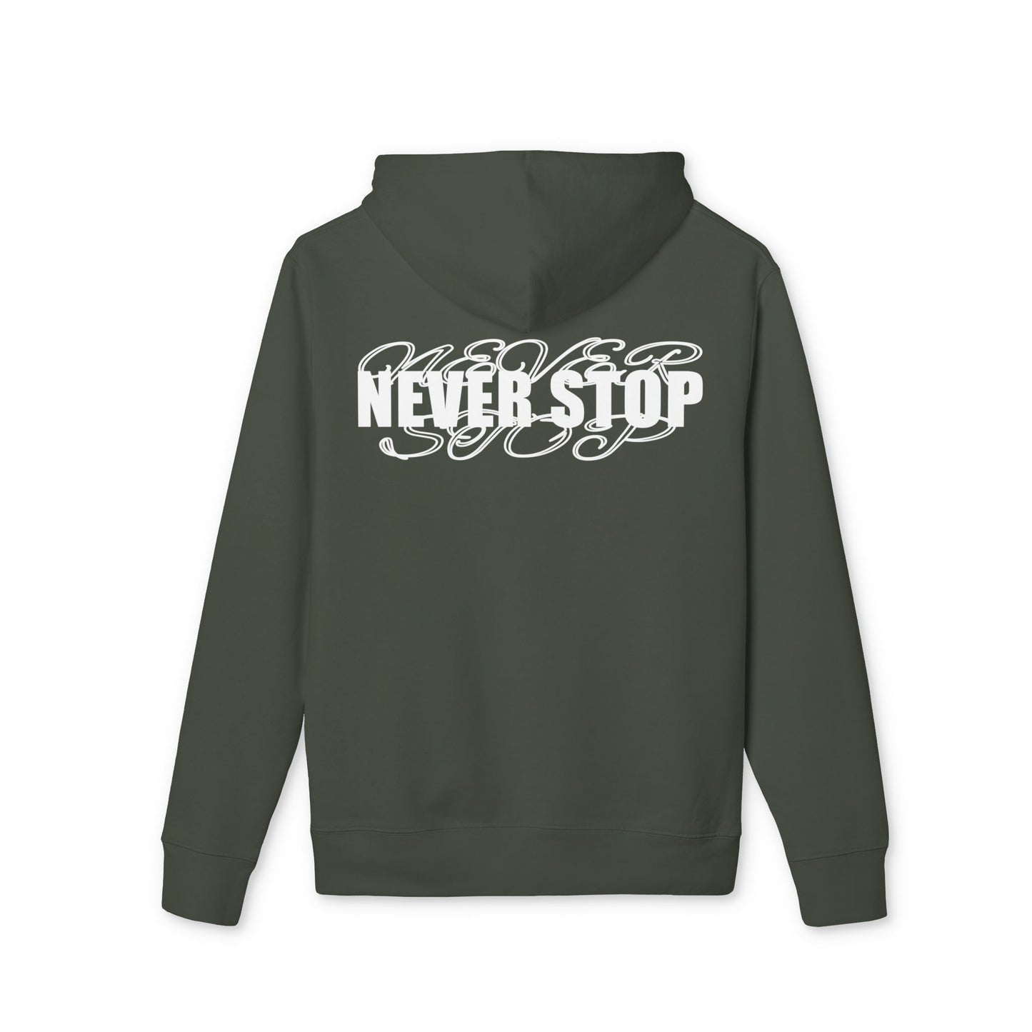 NEVER STOP - DARK EDITION HOODIE