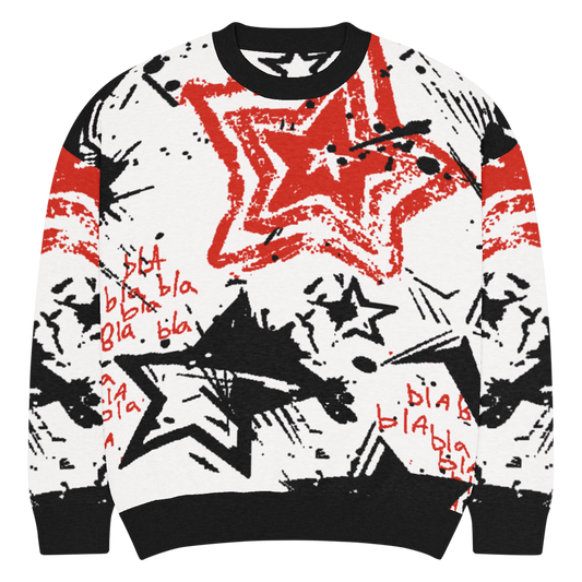 BLA-BLA - RED - SWEATER